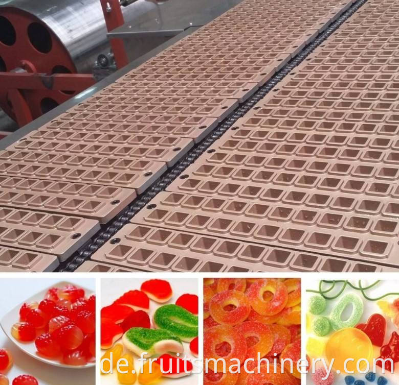 soft candy making machine/jelly candy processing line